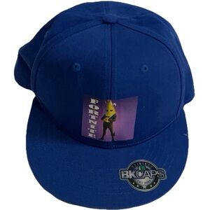 Fortnite Peely Banana Blue Adult Snapback Hat BKCaps RARE